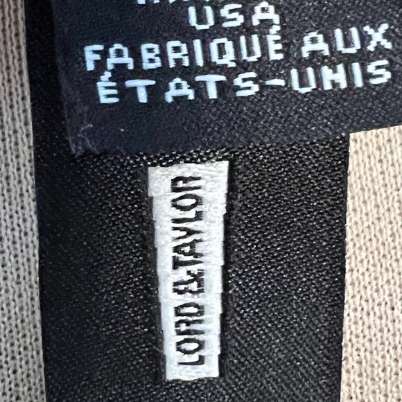 Design Lab Black  Boho Retro Crochet Mini Dress with Bell Sleeves (L) - Picture 9 of 13